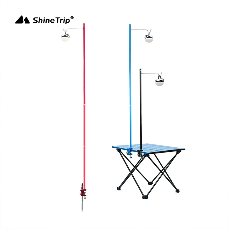 Portable Foldable Camping Lantern Stand Aluminum Alloy Outdoor Camping