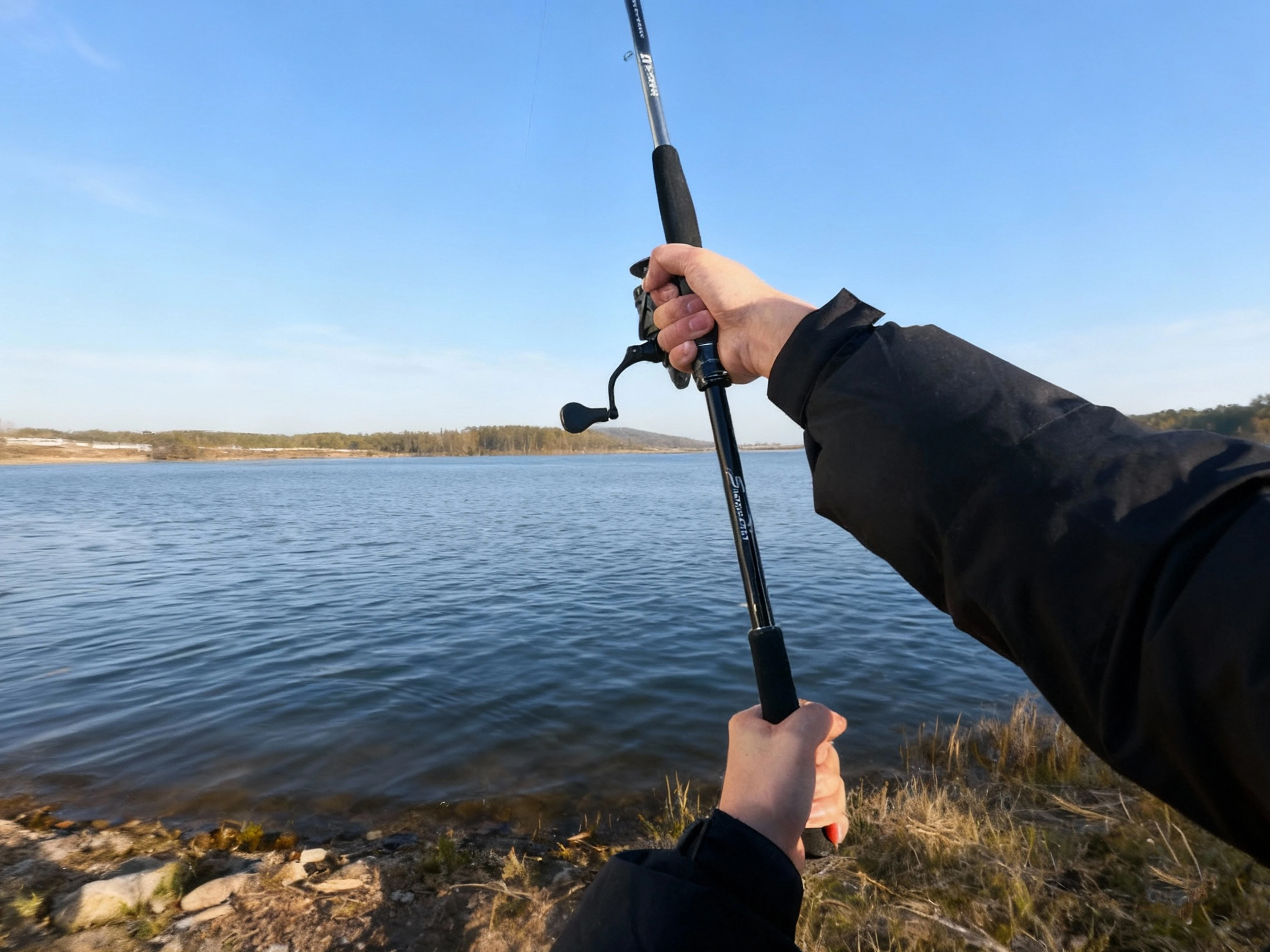 CYLIUS Overking Longcast Inshore Mehrzweck-Meeresangelrute 40T Carbon Ultralight Fuji Ring 2-teilige Salzwasser-Spinnrute – Detail 1