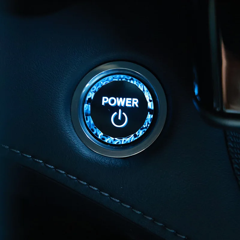 Suitable for S210 series crown crystal ignition cover Toyota Camry Highlander one-button start decoration interior accessories car start button