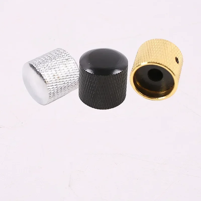 1PC 6MM Metal Electric Bass Guitar Volume Knob Bass Sound Electric Guitar Potentiometer Cap Knob Cap equalizer potentiometer knobs