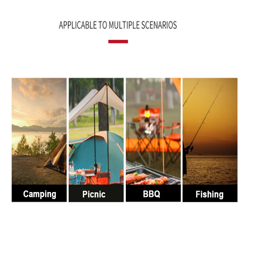 Portable Folding Camping Table for Picnic Fishing