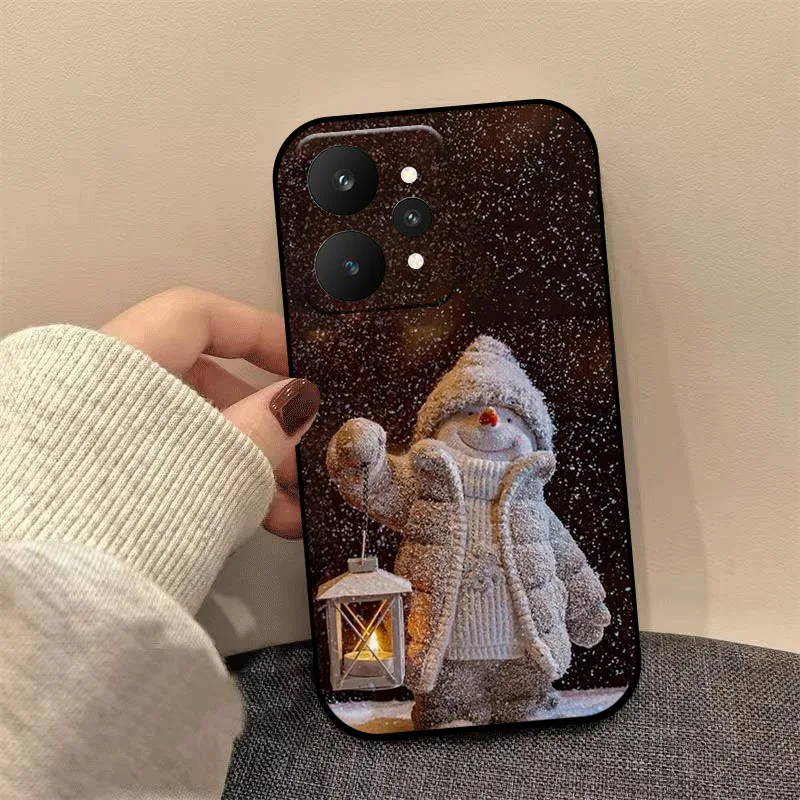Festive Christmas Style Soft Silicone Phone Case Cover