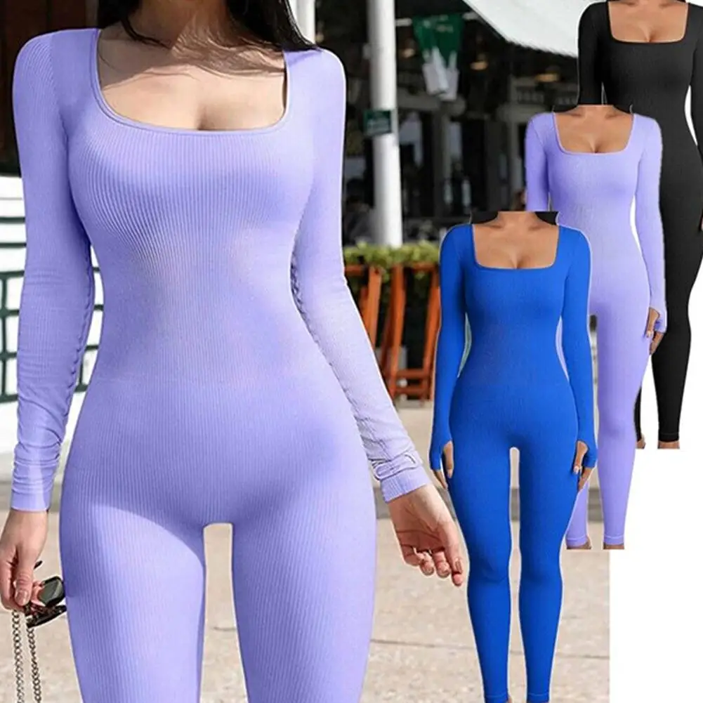 Облегающий Комбинезон Женский Купить