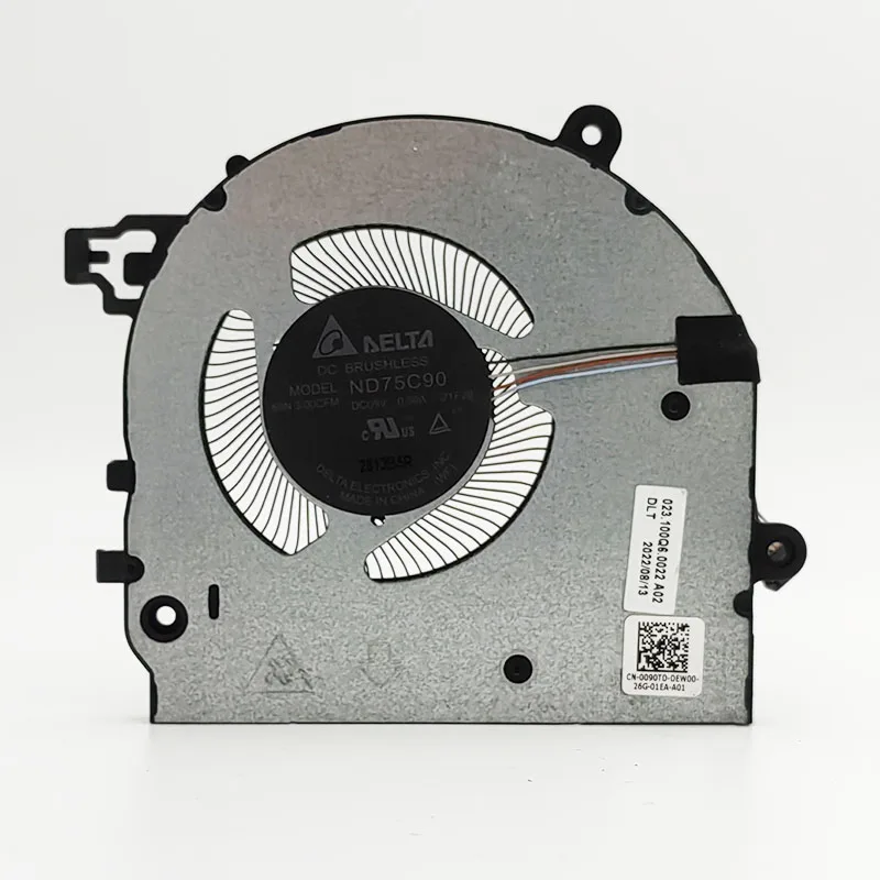新しいノートパソコンのcpu冷却ファンクーラーdellの緯度5330
