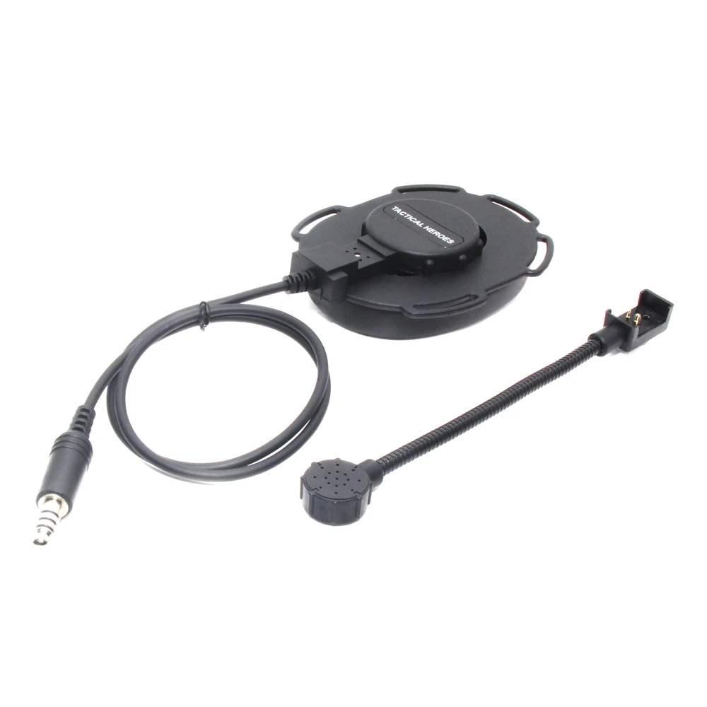 For Two Way Radio Walkie Talkie HD03 Tactical Bowman Elite II Radio Headset Earpiece Microphone