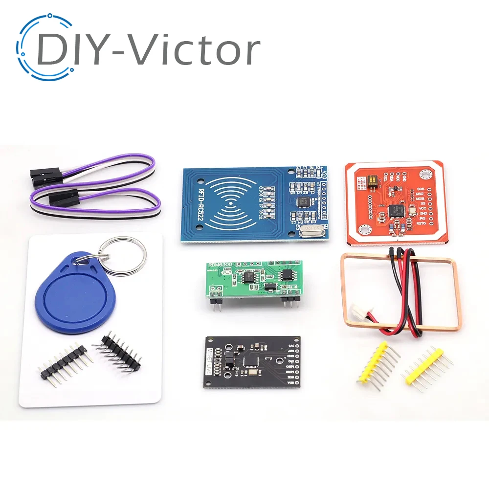 Advanced RFID/NFC Module Kit with Tags and SPI Read/Write Capability