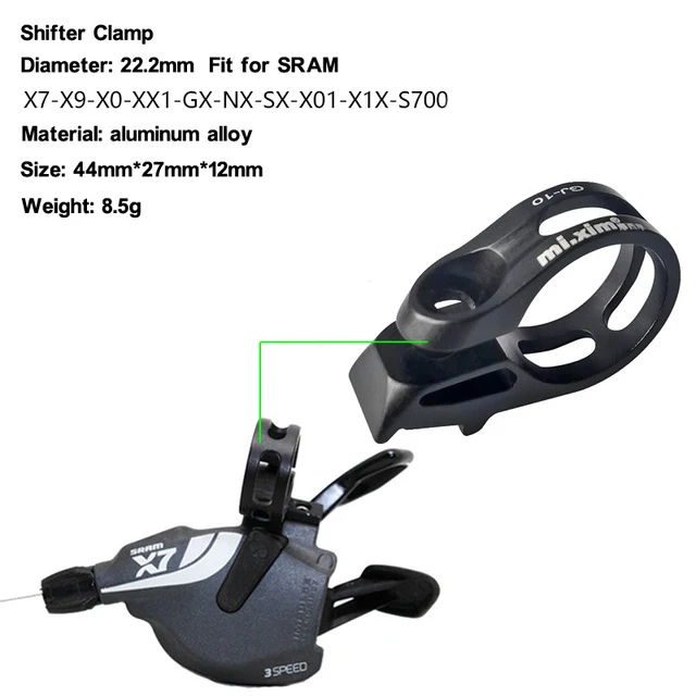 スラムRD X5 シフター9速　セット スラムRD X5 シフター9速 セット SRAM XXシフターとX9フロント