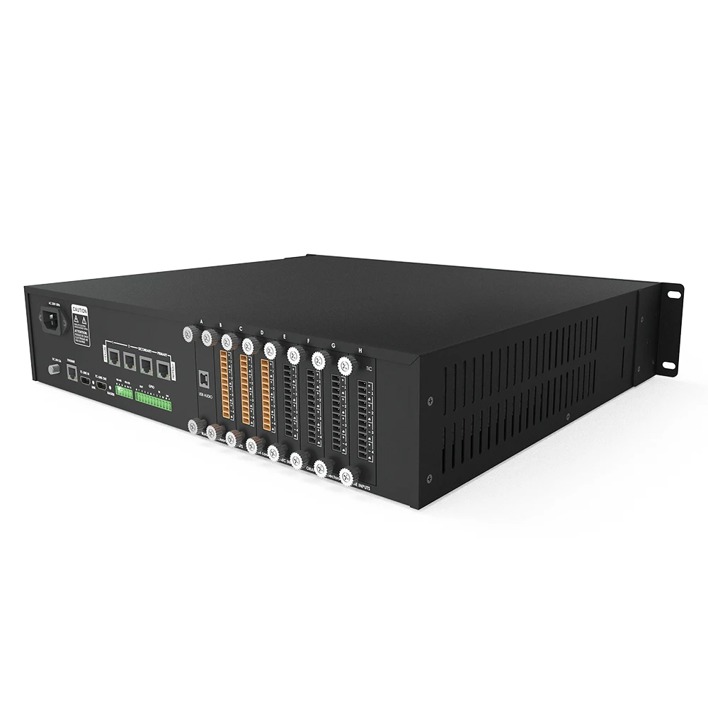 Dante Open Architecture 32 In 32 Out DSP Audio Processor With AFC AEC ...