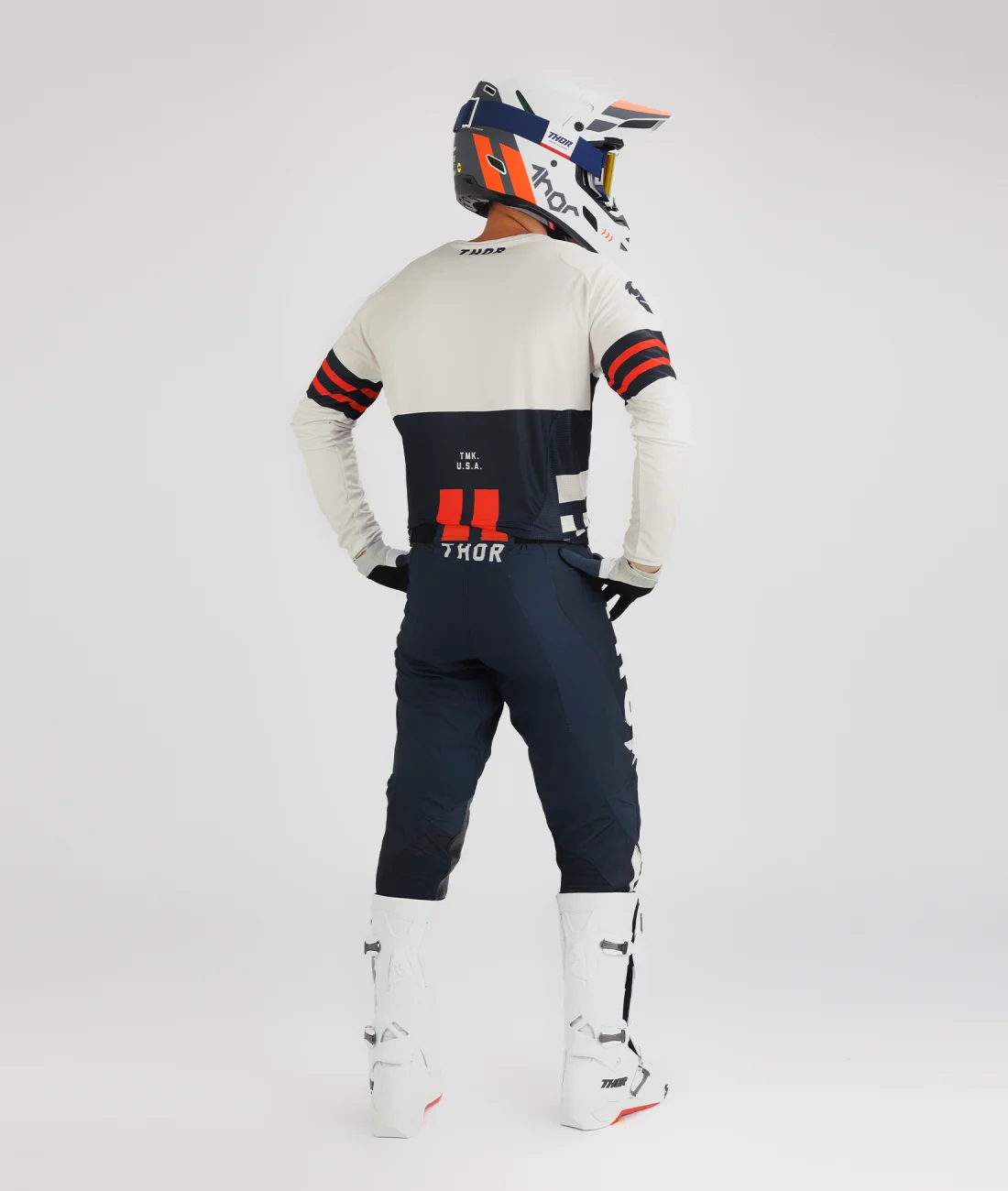 Motocross Gear Set NAVY FXR REVO MX Combos Off Road Moto Jersey Set Dirt Bike Kit Motorcycle Suit