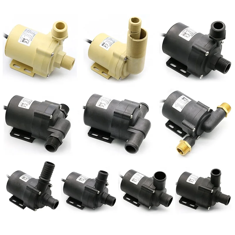

12V 24V DC Automobile Motorcycle Engine Cooling Pump Electronic Water Circulation Pump