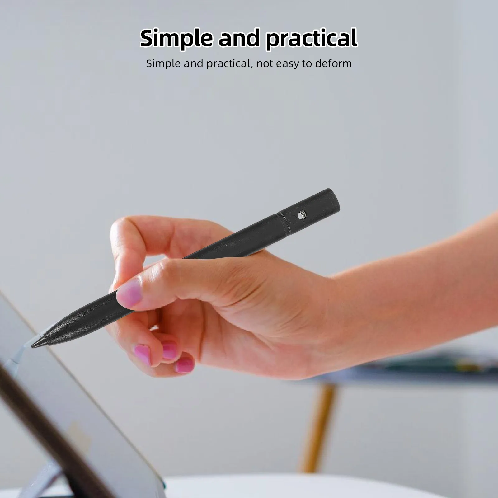 태블릿 용 3Pcs LCD 쓰기 펜 지울 수있는 스타일러스 펜 어린이 학습 그림 그리기 수학 연습 단어 암기 사무실 메모 메모장