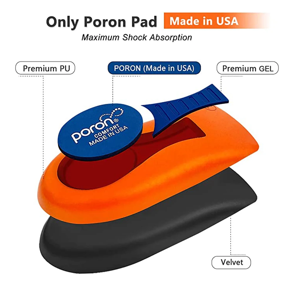 Enhanced Comfort Orthopedic Insoles for Plantar Fasciitis and Flat Feet Support