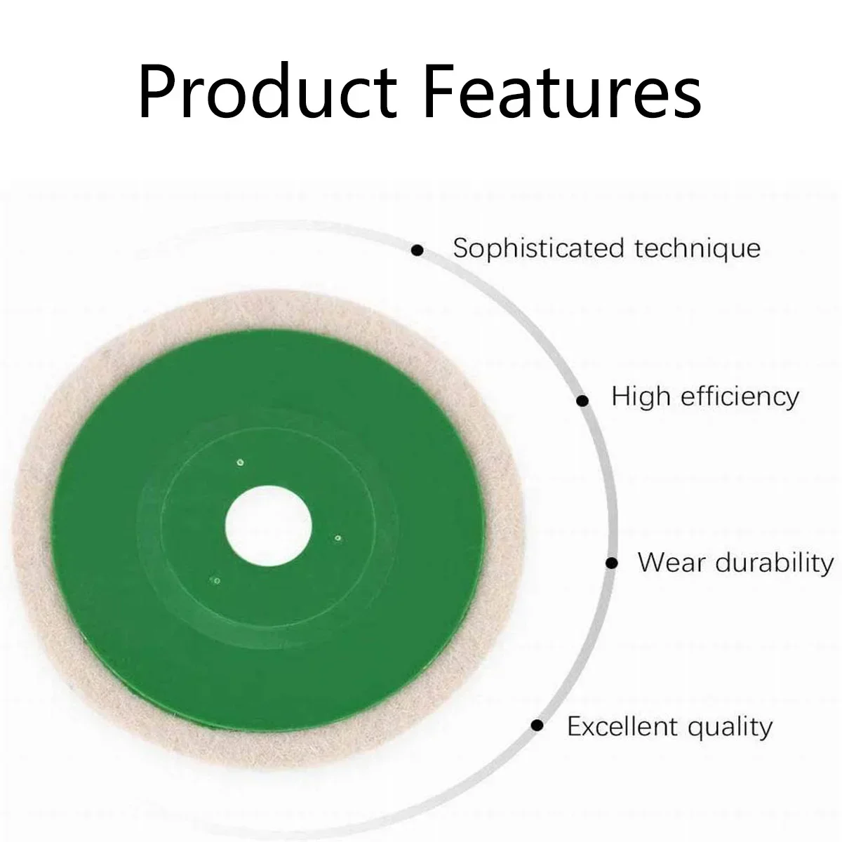 Polishing Wheel Kit 5/10 Polishing Wheels Pads