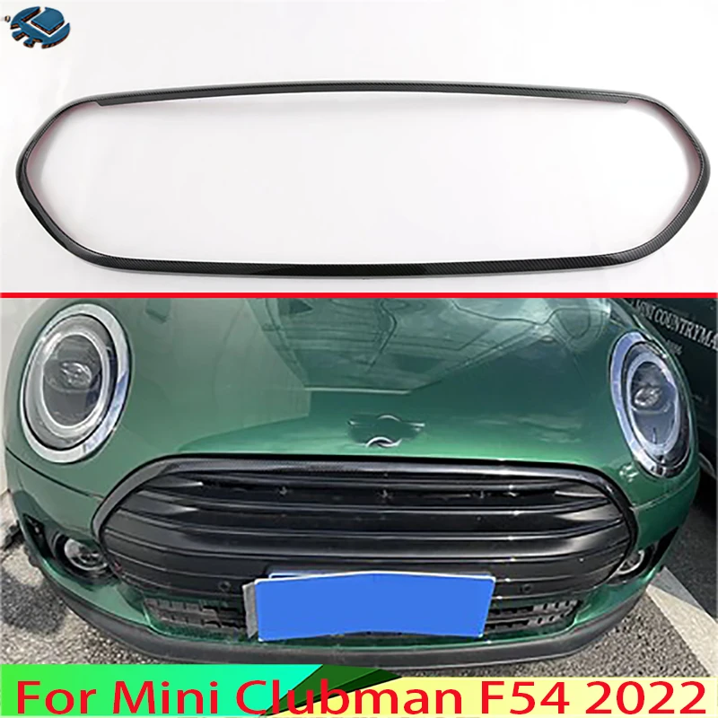 

Автомобильные аксессуары для Mini Clubman F54 2022, передняя решетка радиатора, накладки на сетку, молдинговый дизайн, ободок, украшение