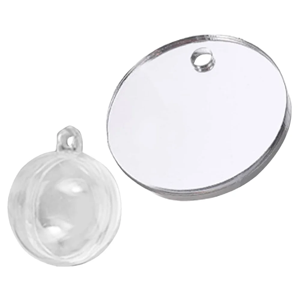 

Betta Training Mirror Tank Double Side Toy Mirrors Fish Decorations Floating Bettal for