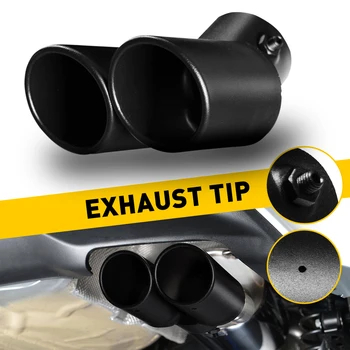 Universal Dual Outlet Exhaust Tip 1