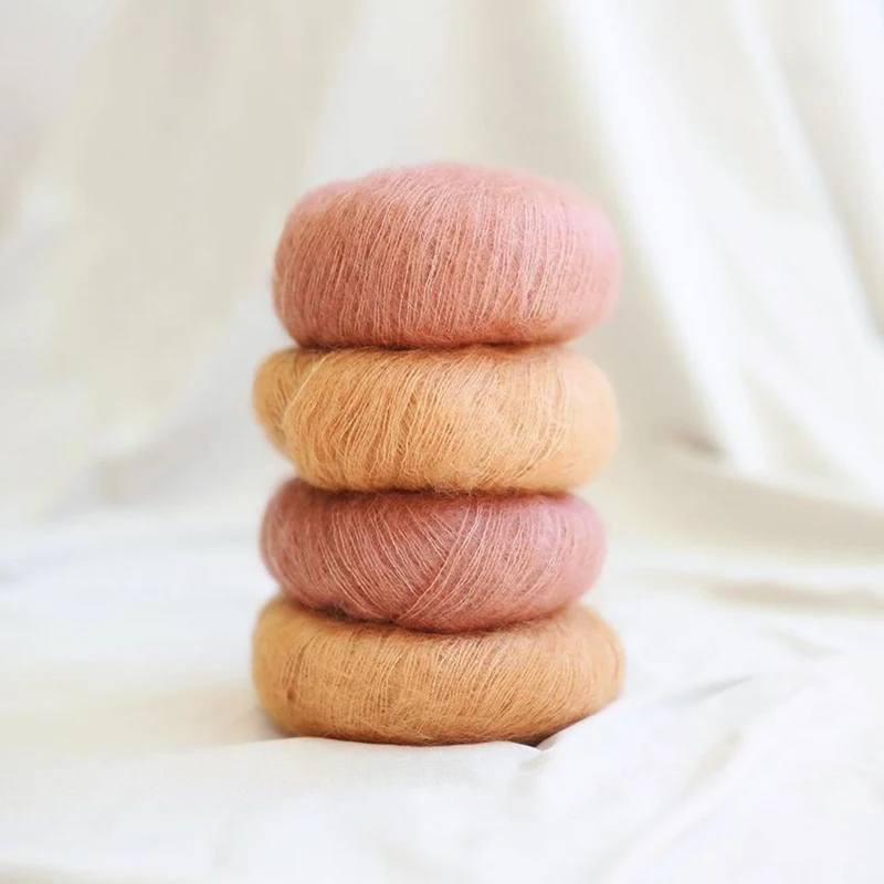 1*25g ball Sandnes Garn Tynn Silk Mohair Handknitting Yarn 6