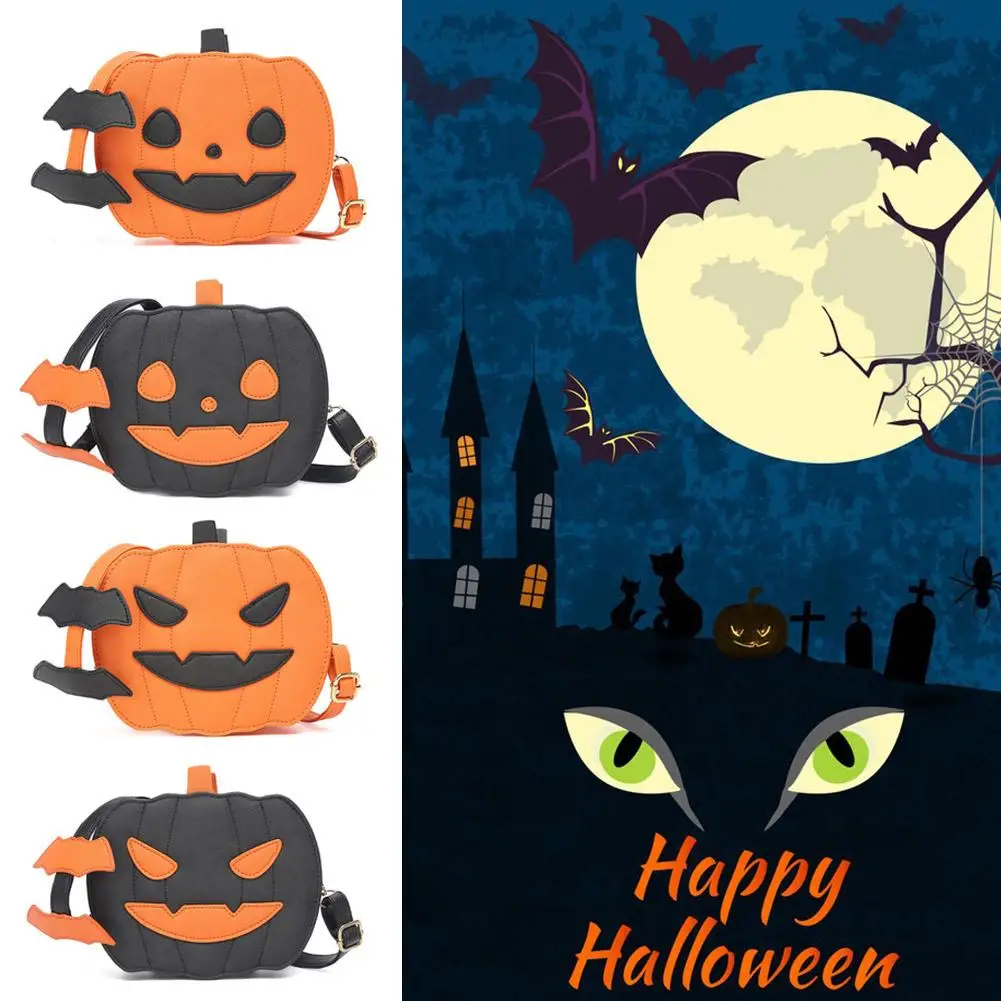 

Fashion Pumpkin Halloween Fun Shoulder Underarm Harajuku Ladies Bags Bag Women Tote New 2024 Purses Crossbody Bagutte Handb E2V0