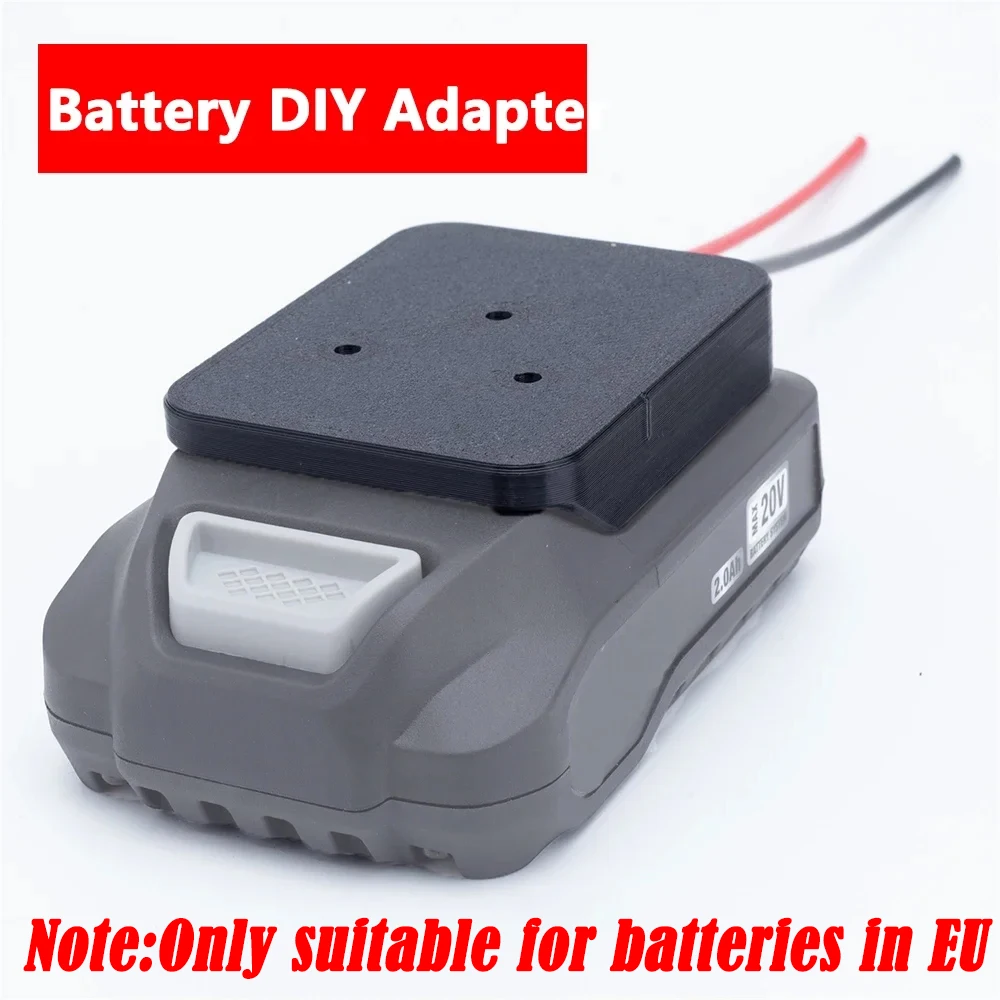 ForAldiFerrex20VTeamLithiumBattery14AWGWiresDIYAdapterPower