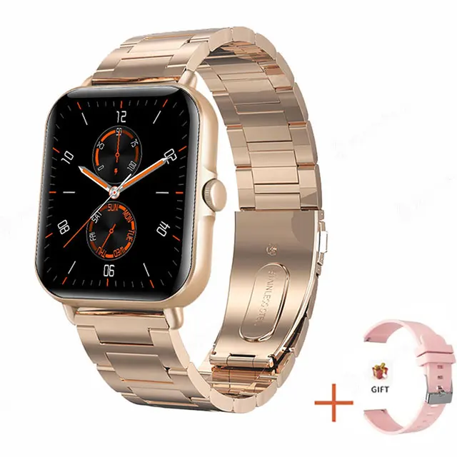 2022 New Smart Watch Men Women Sports Fitness Tracker Heart Rate Sleep Monitoring Smart Clock Smart Watch for Android iOS Phones 