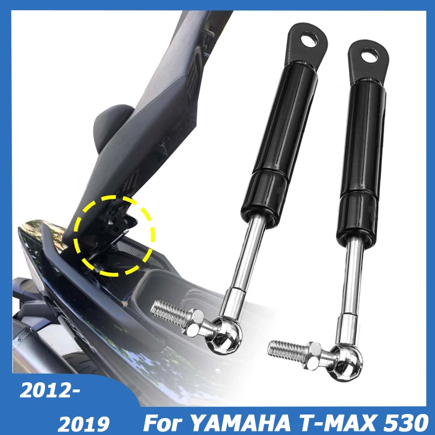 Sedile Ammortizzatori A Gas Bracci Di Sollevamento Supporti Ammortizzatori Ascensore Per Yamaha Tmax 500 2008-2018 T-Max 530 2012-2019 Accessori Auto