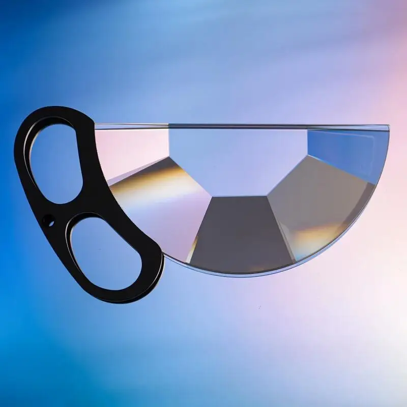 Handheld Optical Glass Kaleidoscope FX Filter