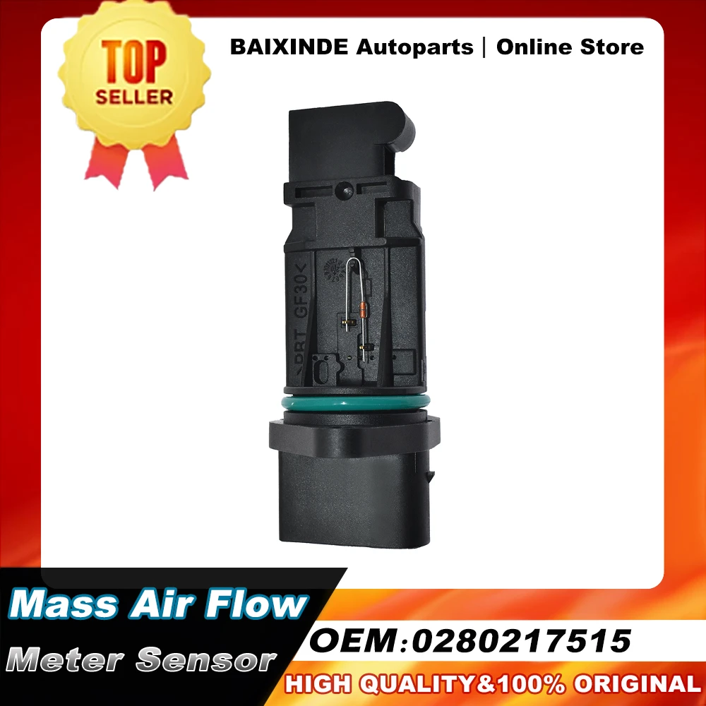 Oem 1pcs 0280217515 1120940048 Maf Mass Air Flow Meter Sensor For