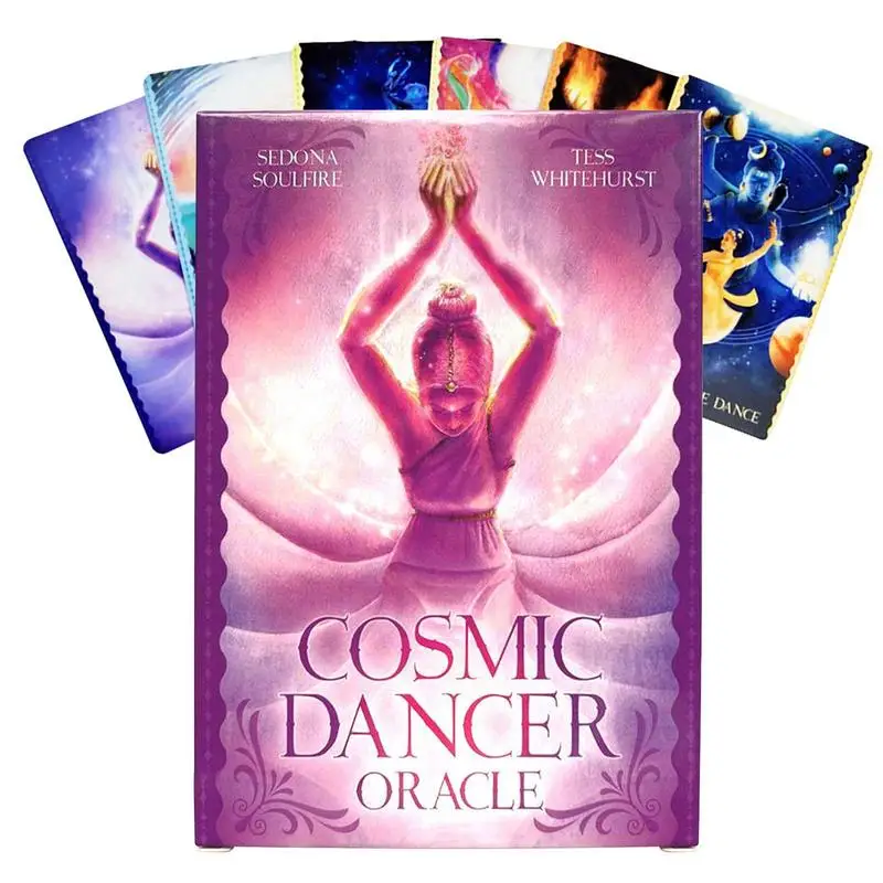 

Cosmic Dancer Tarot Decks English Tarot Cards Oracles Deck Divination Table Board Game Professional Fate Telling Party Favor
