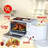 Four-in-one Breakfast Machine Multi-function Steamed Egg Cooker Toaster Oven Kitchen Baking Appliances 2
