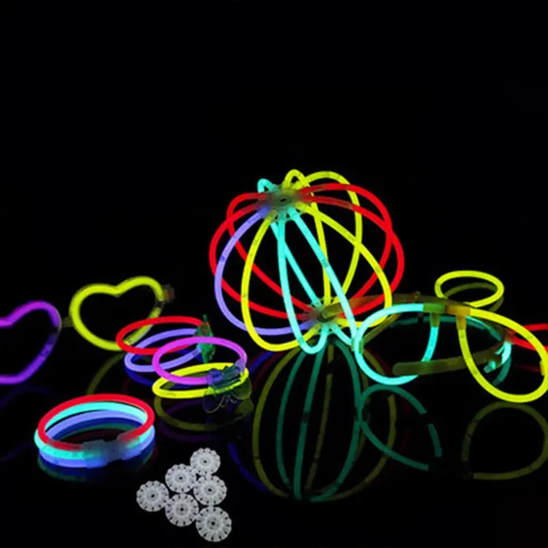 Fluorescent Light Stick Children's Non-toxic Luminous Toy Luminous Stick Bracelet Light Stick Outdoor Super Bright