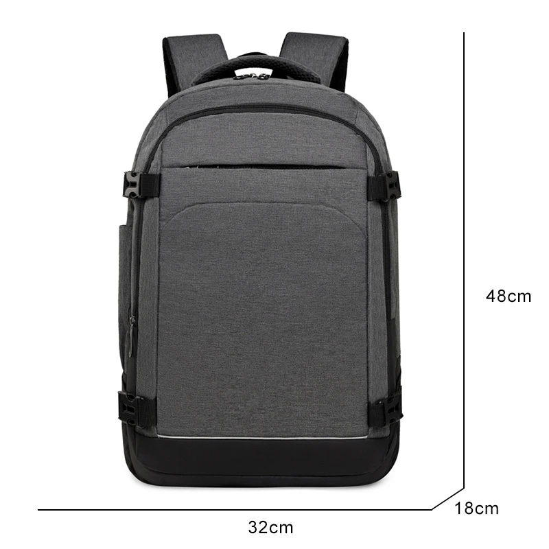 Men's Business Backpack 2023 New Multifunction USB Charging Bag For Male Rucksack Laptop Bagpack 15.6 Inches Luxury Unisex