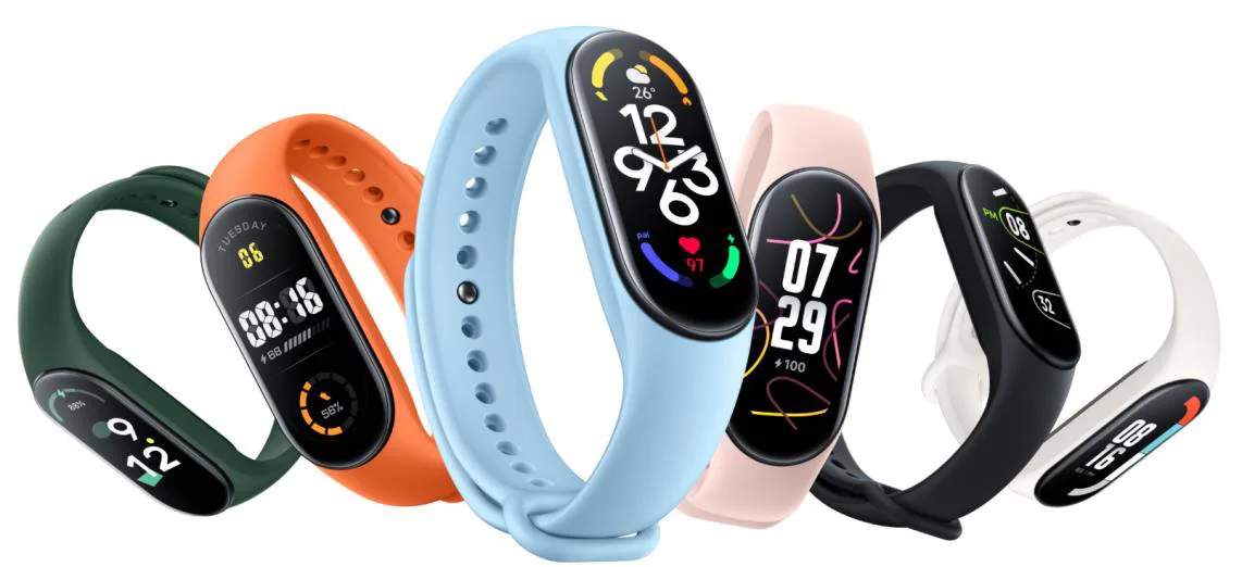 Xiaomi Smart Band 7-1.62" AMOLED Display | Blood Oxygen | Magnetic Charging