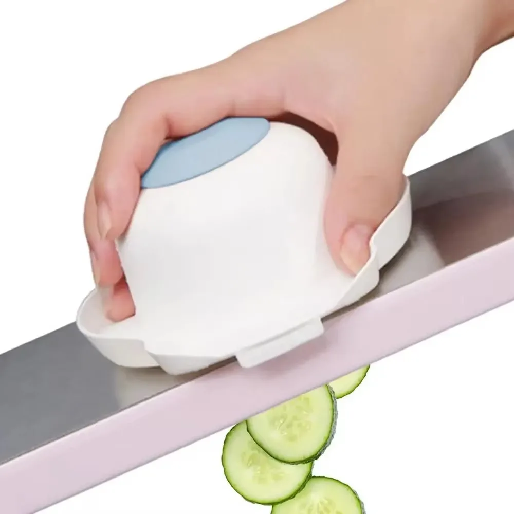 Portable Kitchen Finger Holder Plastic Easy to Use Hand Guard Cut-Resistant Multipurpose Finger Protector
