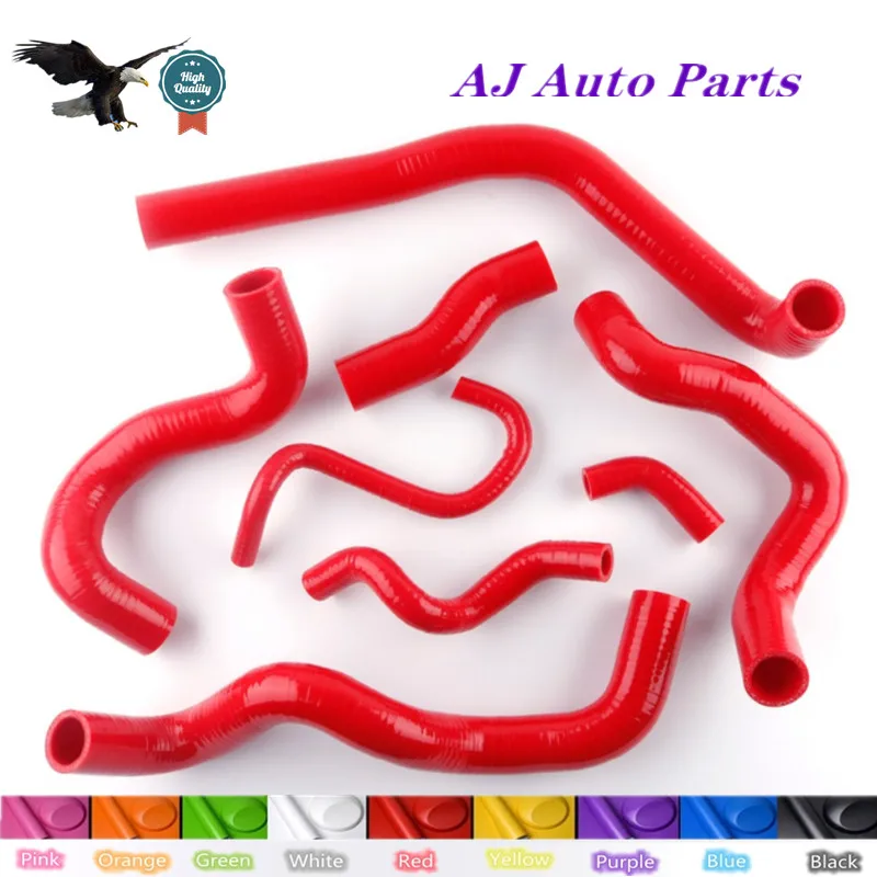 

For 2006-2013 BMW Mini Cooper S R56 1.6 Turbo Silicone Radiator Coolant Hose Kit （3-PLY Hose ）