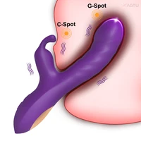 Kaninchen Vibrator für Frauen G-Punkt Vagina Vibrator Klitoris Brustwarzen Stimulator weibliche Masturbation Erwachsenen waren Sexspielzeug für Frauen 2
