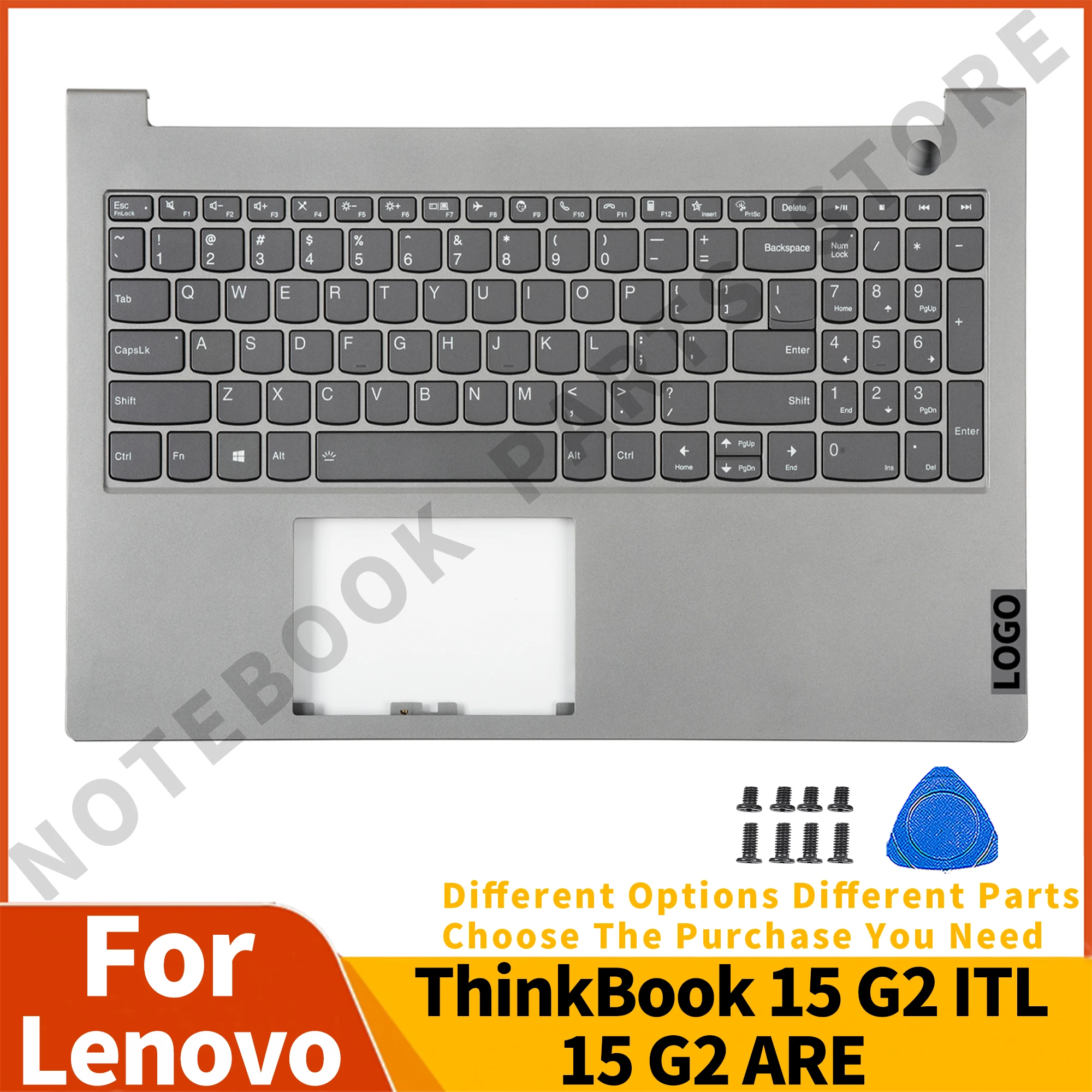 

Keyboard For Lenovo ThinkBook 15 G2 ITL NEW for Thinkbook 15 G2 ARE With F10 Phone Key Back Light Laptop Housing Parts Replace