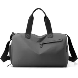 Durable High-Capacity Waterproof Oxford Travel Bag (Gray)