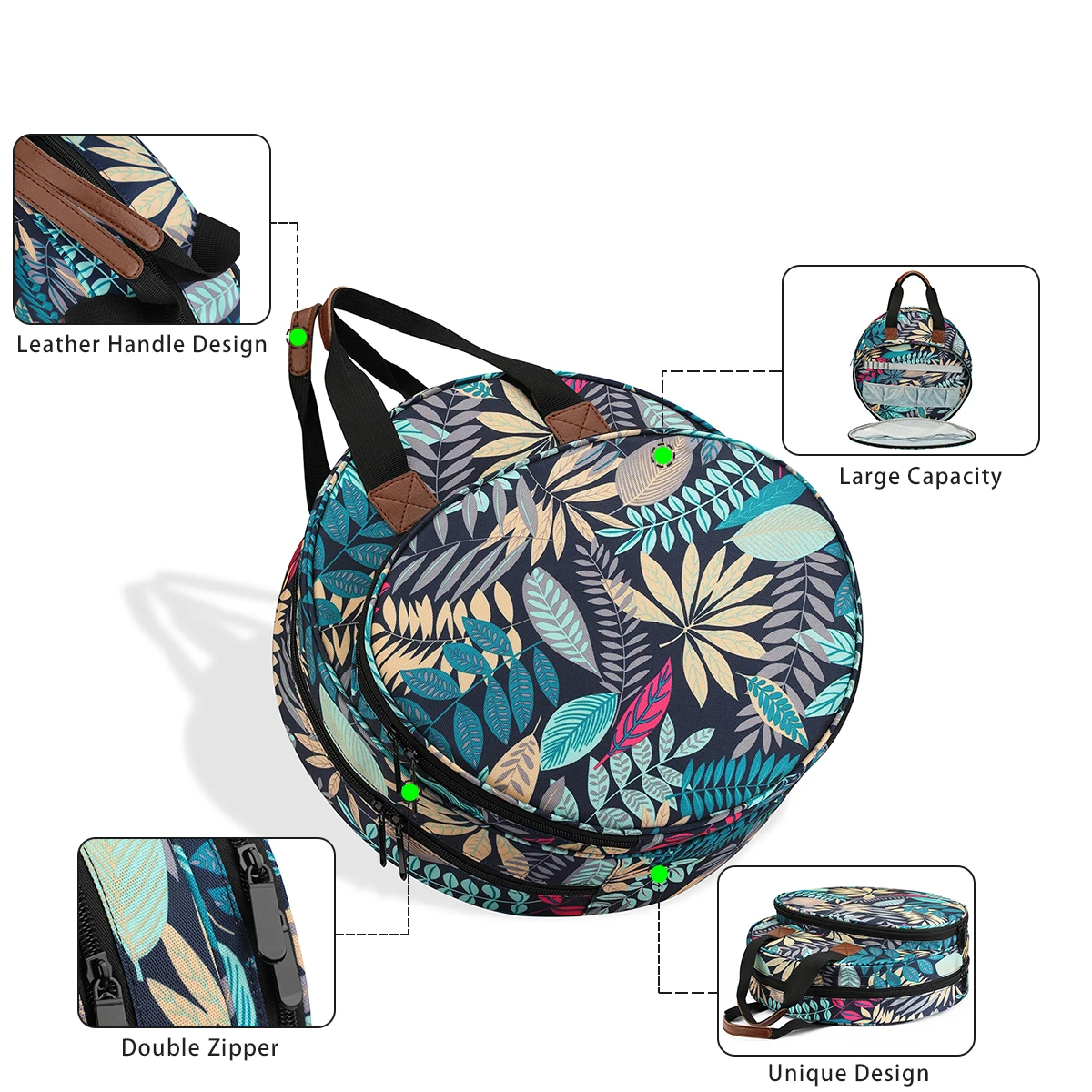 Embroidery Thread Bag Knitting Tote Sewing Accessories