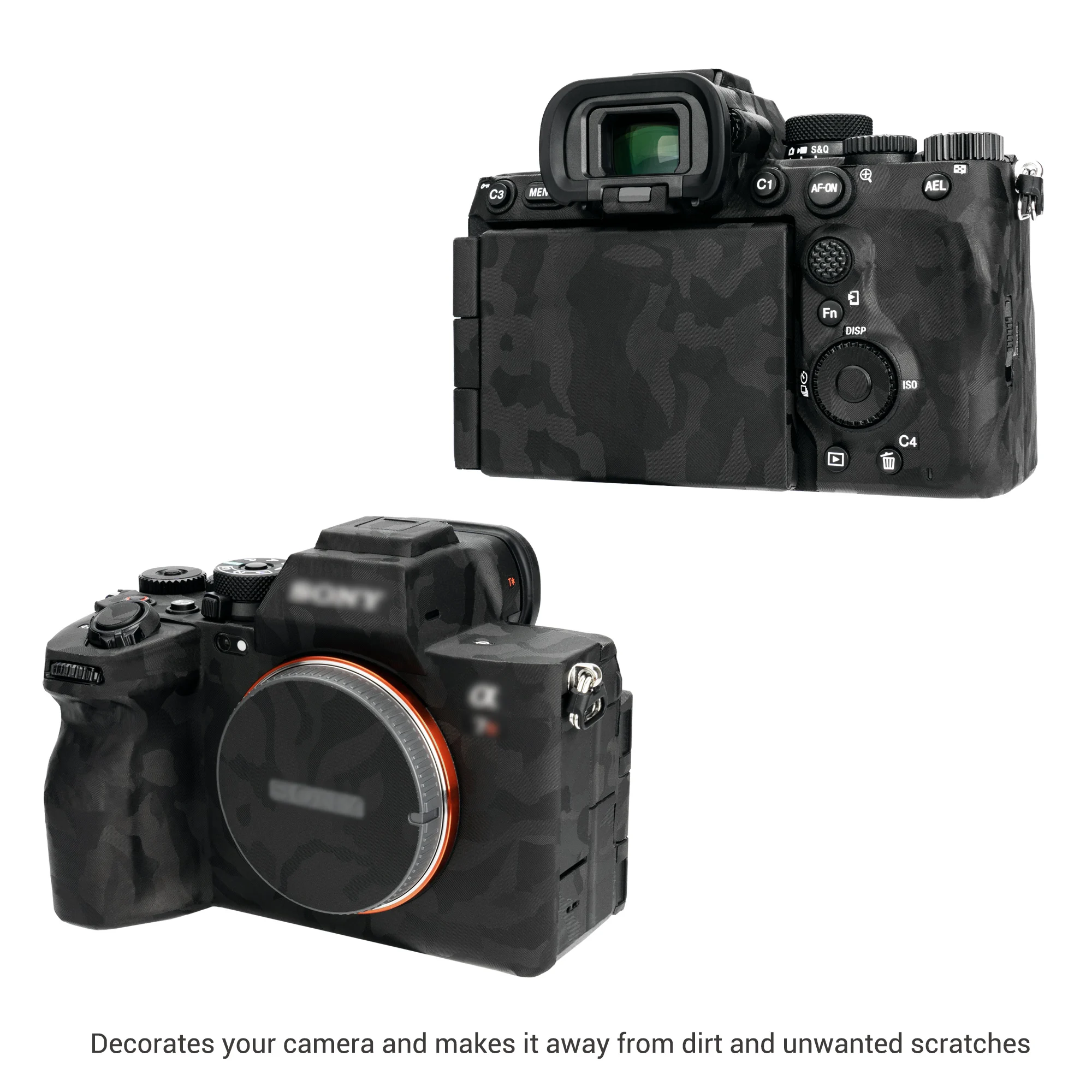Jjc a7r5 Hautfilm Anti-Kratz-Kamera Körper aufkleber Custom Fit Abdeckung für Sony A7RV Schutz dekoration Wrap Zubehör – Detail 2