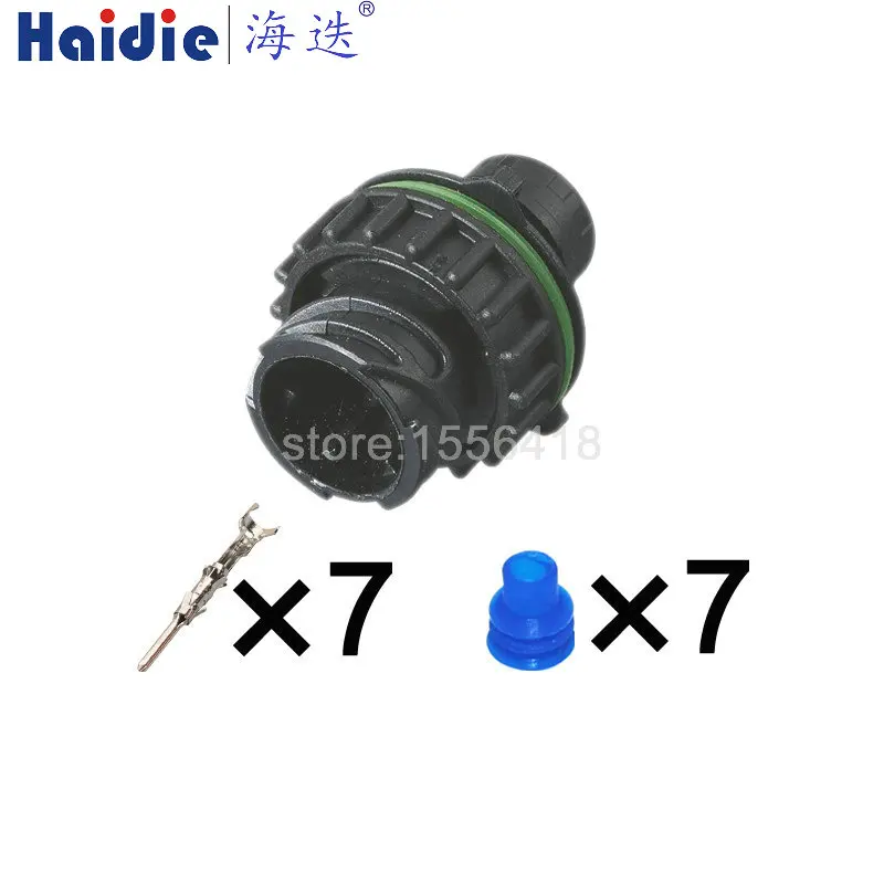 1-20sets 7 pin 1.5 mm BU-STE KPL CIRCULAR DIN HOUSINGS Male Female Connector 968421-1 967650-1 1718230-1 with cable Sheath 1set 7pin 1 5mm bu ste kpl circular din housings female connector 968421 1 967650 1with cable sheath 965786 1 965783 1