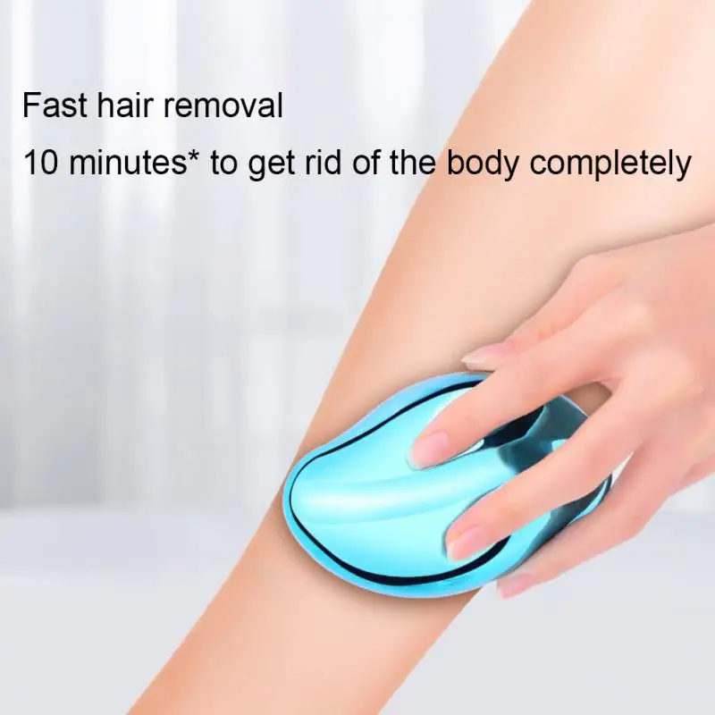 New Physical Hair Removal Painless Safe Epilator Easy Cleaning Reusable Body Beauty Depilation Tool Crystal Hair Eraser 2