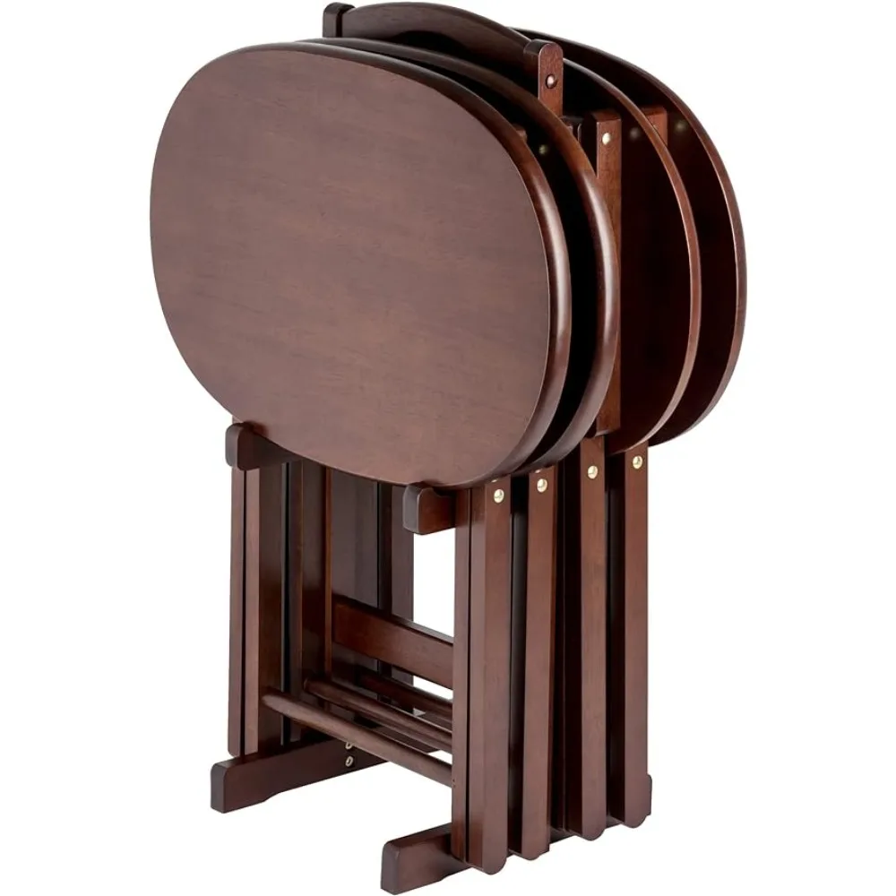 

Winsome Nathan 5-PC Set Cappuccino Snack Table 23.7x15.83x25.51