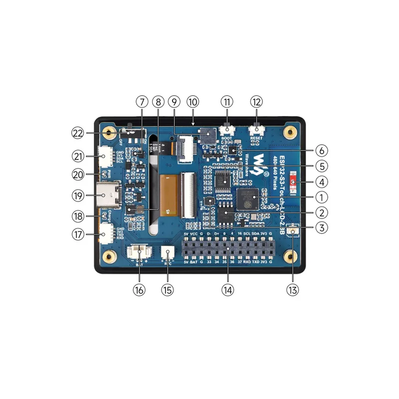 Waveshare ESP32-S3 2.8inch Display Development Board Type B