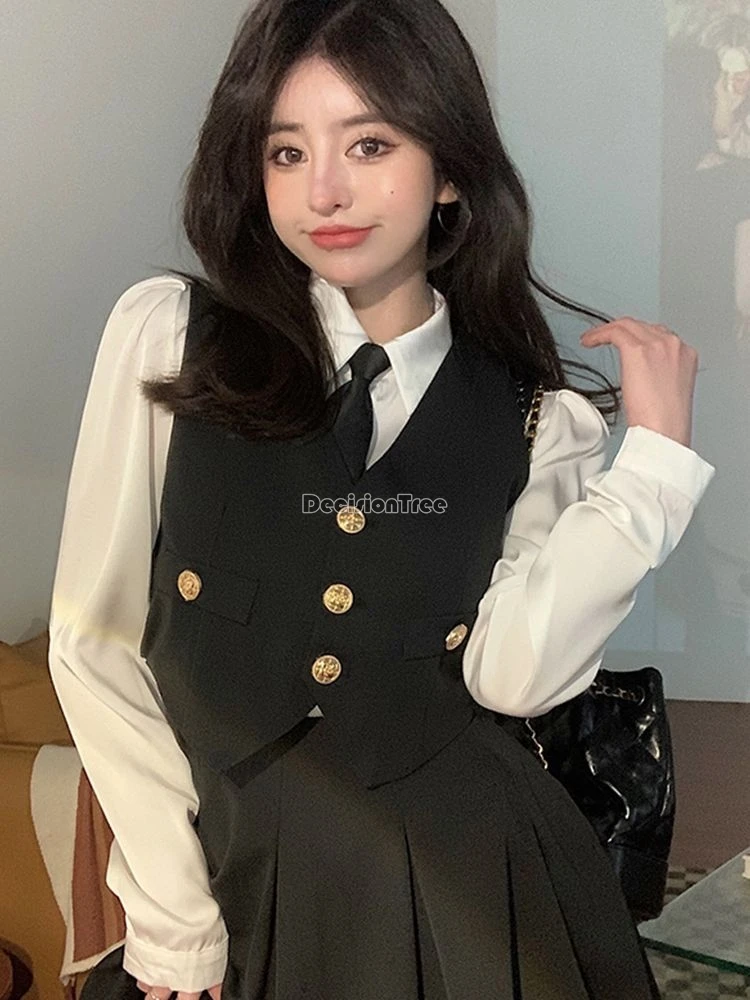 korean style jk uniform fashionable temperament academy style school costume cool handsome girls campus daily slim outfit