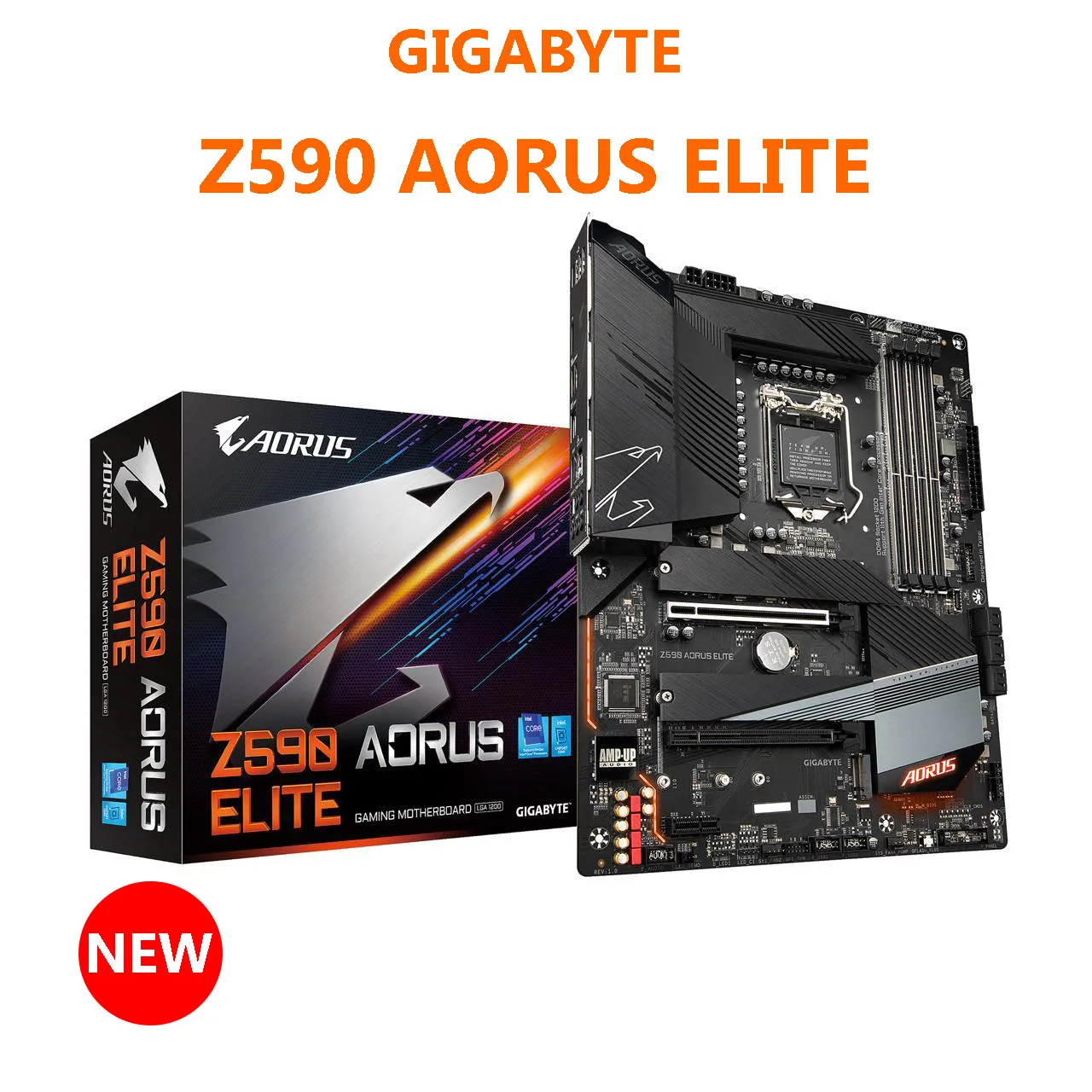 Gigabyte Z590 Aorus Elite Lga 1200 Scheda Madre Intel Z590 Atx Gaming Triple M.2 Pcie 4.0, Usb 3.2 Gen2X2 Type-C 2.5Gbe Lan