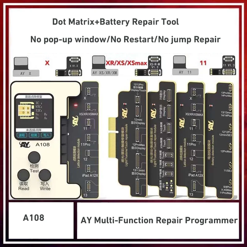 AY A108 True Tone Dot Matrix Projector Repair Programmer For