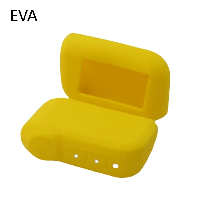 Silicone Auto Key Case for Starline A93 A63 Russian Version Two Way Car Alarm LCD Remote Controller Keychain Fob Cover