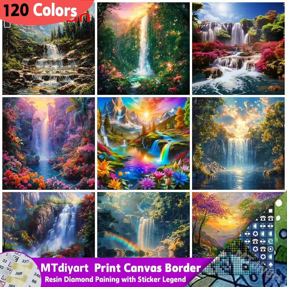 Waterfall Diamond Painting Kit 1