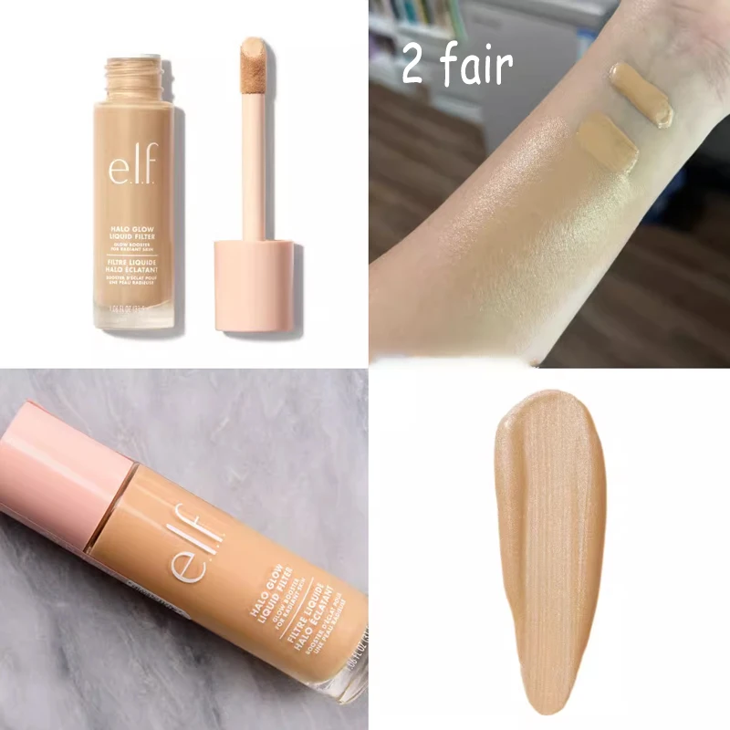 Elf Foundation Dry Skin Oily Skin Fine Powder Texture Setting Powder Glow Primer Gel Moisturizing Base Pore-minimizing Makeup