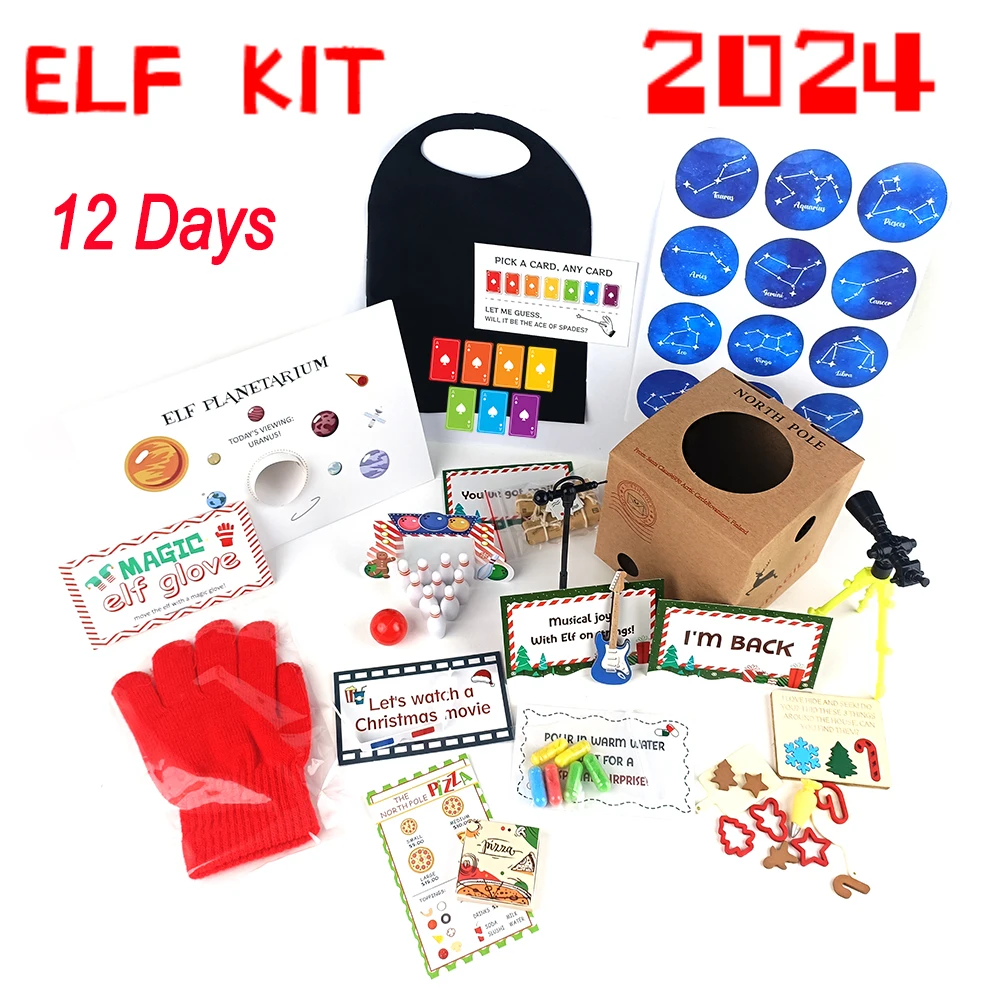 Elf Kit, Elf Activities, kit, 12 Days of Activities